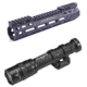 Cloud Defensive Rail System with SureFire M600DF Ultra Scout Light Dual Fuel LED Weapon Light - Black