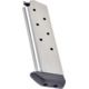 CM Products Classic Pistol Magazine, .45 ACP, 7 Round, Stainless, w/ Pad, M-CL-45FS-7-P