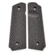 CM Products Grips, Operator II, G10, Full-Size, Black, 11-GR-OP2-FS-B