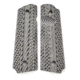 CM Products Grips, Operator II, G10, Full-Size, Black/Gray, 11-GR-OP2-FS-BG