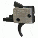 CMC Triggers Duty/Patrol Single Stage Trigger Module, AR-15/AR-10, Traditional Curved Large Pin 4.5 lb Trigger, Black/Silver, 92505