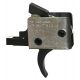 CMC Triggers Duty/Patrol Single Stage Trigger Module, AR-15/AR-10, Traditional Curved Large Pin 4.5 lb Trigger, Black/Silver, 92505