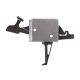 CMC Triggers AR-15/AR-10 Match Grade 2-Stage Trigger Group Small Pin Flat Trigger 2 Pound Set, Black/Silver, 92504