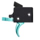 CMC Triggers AR-15/AR-10 Trigger Group Single Stage, Small Pin, Curved, 3.5lb Pull, Southern Teal, 91501ST