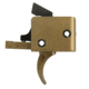 CMC Triggers AR-15/AR-10 Trigger Group Single Stage, Small Pin, Curved, 3.5lb Pull, Burnt Bronze, 91501BB