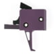 CMC Triggers AR-15/AR-10 Trigger Group Single Stage, Small Pin, Flat, 3.5lb Pull, Purple, 91503PPL