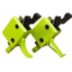 CMC Triggers AR-15/AR-10 Trigger Group Single Stage, Small Pin, Flat, 3.5lb Pull, Zombie Green, 91503ZOM