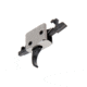 CMC Triggers AR-15/AR-10 Two Stage Drop-in Trigger, Curved, 2 lb Set, 3 lb Release, Large Pin, Black/Silver 96506