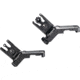Ultradyne C2 Folding Front and Rear Offset Sight Combo - Aperture, Black, UD10012