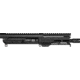 CMMG DISSENT Upper Receiver, 9mm, 6.5in, 1-10 Twist, 1/2x28 Thread, Zeroed Linear Compensator, Armor Black, 94B6829-AB