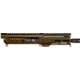 CMMG DISSENT Upper Receiver, 9mm, 6.5in, 1-10 Twist, 1/2x28 Thread, Zeroed Linear Compensator, Midnight Bronze, 94B6829-MB