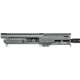 CMMG DISSENT Upper Receiver, 9mm, 6.5in, 1-10 Twist, 1/2x28 Thread, Zeroed Linear Compensator, Tungsten, 94B6829-TNG