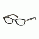 Coach HC6065 Eyeglass Frames 5261-49 - Black/Black Military Sig C Frame
