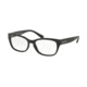 Coach HC6104F Single Vision Prescription Eyeglasses 5420-53 - Black/Black Gunmetal Frame
