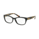 Coach HC6104F Single Vision Prescription Eyeglasses 5449-53 - Black/dark Vintage Tortoise Frame
