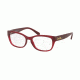 Coach HC6104F Single Vision Prescription Eyeglasses 5450-53 - Aubergine Frame