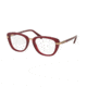 Coach HC6106B Eyeglass Frames 5454-50 - Aubergine Rose Gold Frame