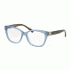 Coach HC6120 Bifocal Prescription Eyeglasses, 52mm, Milky Blue Denim, HC6120-5521-52-BI