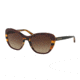 Coach HC8204F Sunglasses 544413-54 - Aubgn Navy Tort Varsity Stripe Frame, Smoke Gradient Lenses