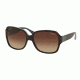 Coach L037 BRIDGET HC8043 Sunglasses 508913-59 - Dark Tortoise Grey Frame, Dark Brown Gradient Lenses