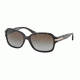 Coach L082 AMBER HC8105 Sunglasses 5227T5-58 - Dark Tortoise/Beige Ocelot Sig C Frame, Dark Brown Gradient Lenses