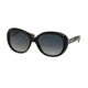 Coach L094 CARTER HC8120 Sunglasses 5261T3-57 - Black/Black Military Sig C Frame, Grey Gradient Polarized Lenses