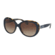 Coach L094 CARTER HC8120 Sunglasses 537913-57 - Navy Milky Tortoise Frame, Smoke Gradient Lenses