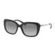 Coach L1004 HC8229 Single Vision Prescription Sunglasses HC8229-550111-55 - Lens Diameter 55 mm, Frame Color Black