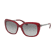 Coach L1004 HC8229 Single Vision Prescription Sunglasses HC8229-550311-55 - Lens Diameter 55 mm, Frame Color Aubergine