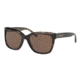 Coach L1007 HC8230F Sunglasses 550773-57 - Dark Tortoise Frame, Dark Tort Gold Sig C Lenses