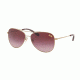 Coach L1013 HC7079 Progressive Prescription Sunglasses HC7079-93228H-58 - Lens Diameter 58 mm, Frame Color Light Gold