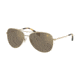 Coach L1013 HC7079 Progressive Prescription Sunglasses, 58mm, Light Gold, HC7079-90056G-58-PRO