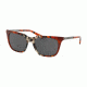 Coach L1025 HC8236 Prescription Sunglasses, 56mm, Amber Grey Multi Tort, HC8236-551987-56-SV