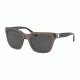Coach L1029 HC8240F Sunglasses 544787-52 - Dirty Lilac Frame, Dark Grey Solid Lenses