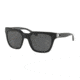 Coach L1029 HC8240F Sunglasses 551087-52 - Black Frame, Dark Grey Solid Lenses