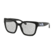 Coach L1049 HC8249 Progressive Prescription Sunglasses, 53mm, Black Solid, HC8249-500287-53-PRO