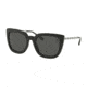 Coach L1064 HC8258U Prescription Sunglasses, 56mm, Black, HC8258U-500287-56-SV