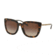 Coach L1064 HC8258U Prescription Sunglasses, 56mm, Dark Tortoise, HC8258U-512013-56-SV