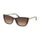 Coach L1065 HC8257U Progressive Prescription Sunglasses, 55mm, Dark Tortoise, HC8257U-512013-55-PRO