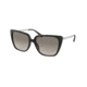 Coach L1066 HC8256U Sunglasses 500211-55 - Black Frame, Gray Gradient Lenses