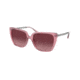 Coach L1066 HC8256U Sunglasses 55358H-55 - Transparent Purple Frame, Burgundy Gradient Lenses