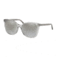 Coach L1101 HC8271U Progressive Prescription Sunglasses, 57mm, Transparent Grey, HC8271U-51766V-57-PRO