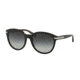 Coach L111 HC8140 Single Vision Prescription Sunglasses HC8140-526111-55 - Lens Diameter 55 mm, Frame Color Black/Black Military Sig C