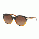 Coach L111 HC8140 Single Vision Prescription Sunglasses HC8140-5438T5-55 - Lens Diameter 55 mm, Frame Color Black Tortoise/Tortoise