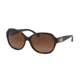 Coach L133 HC8150 Sunglasses 5120T5-59 - Dark Tortoise Frame, Brown Gradient Polarized Lenses