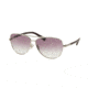 Coach L136 HC7058 Single Vision Prescription Sunglasses HC7058-92528H-60 - Lens Diameter 60 mm, Frame Color Silver-Purple