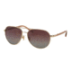 Coach L137 HC7053 Single Vision Prescription Sunglasses HC7053-922862-58 - Lens Diameter 58 mm, Frame Color Light Gold/Crystal Lt Cherry