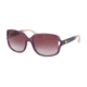 Coach L149 HC8169 Single Vision Prescription Sunglasses HC8169-53518H-57 - Lens Diameter 57 mm, Frame Color Crystal Plum/Crustal Plum Blush Gradient