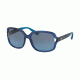 Coach L149 HC8169 Single Vision Prescription Sunglasses HC8169-535217-57 - Lens Diameter 57 mm, Frame Color Crystal Navy/Crystal Navy Azure Gradient