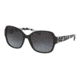 Coach L154 HC8166 Single Vision Prescription Sunglasses HC8166-534811-58 - Lens Diameter 58 mm, Frame Color Black/Black Crystal Mosaic